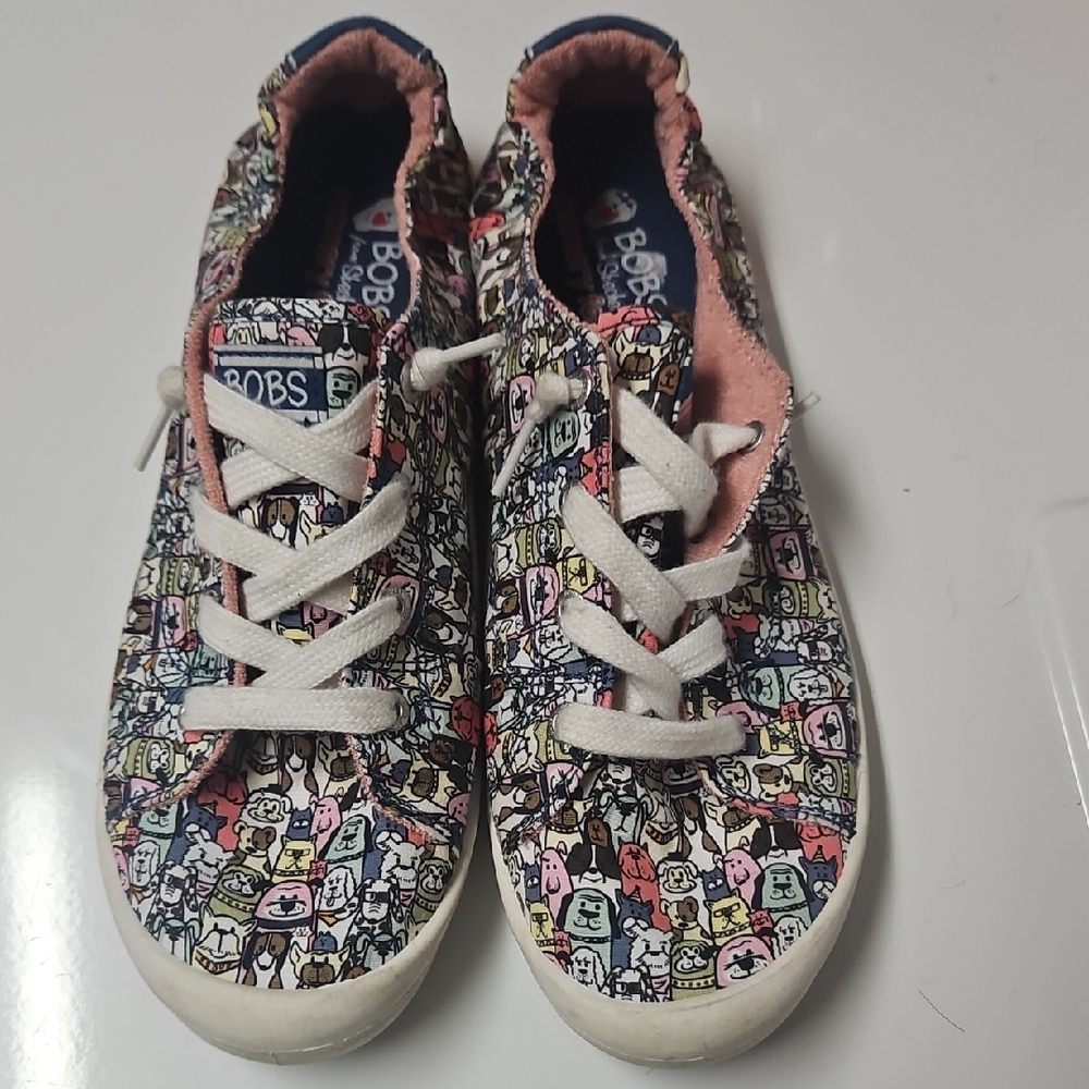 SKECHERS BOBS Beach Bingo Rovers Rally Slip-On Ladies Sneakers, 11